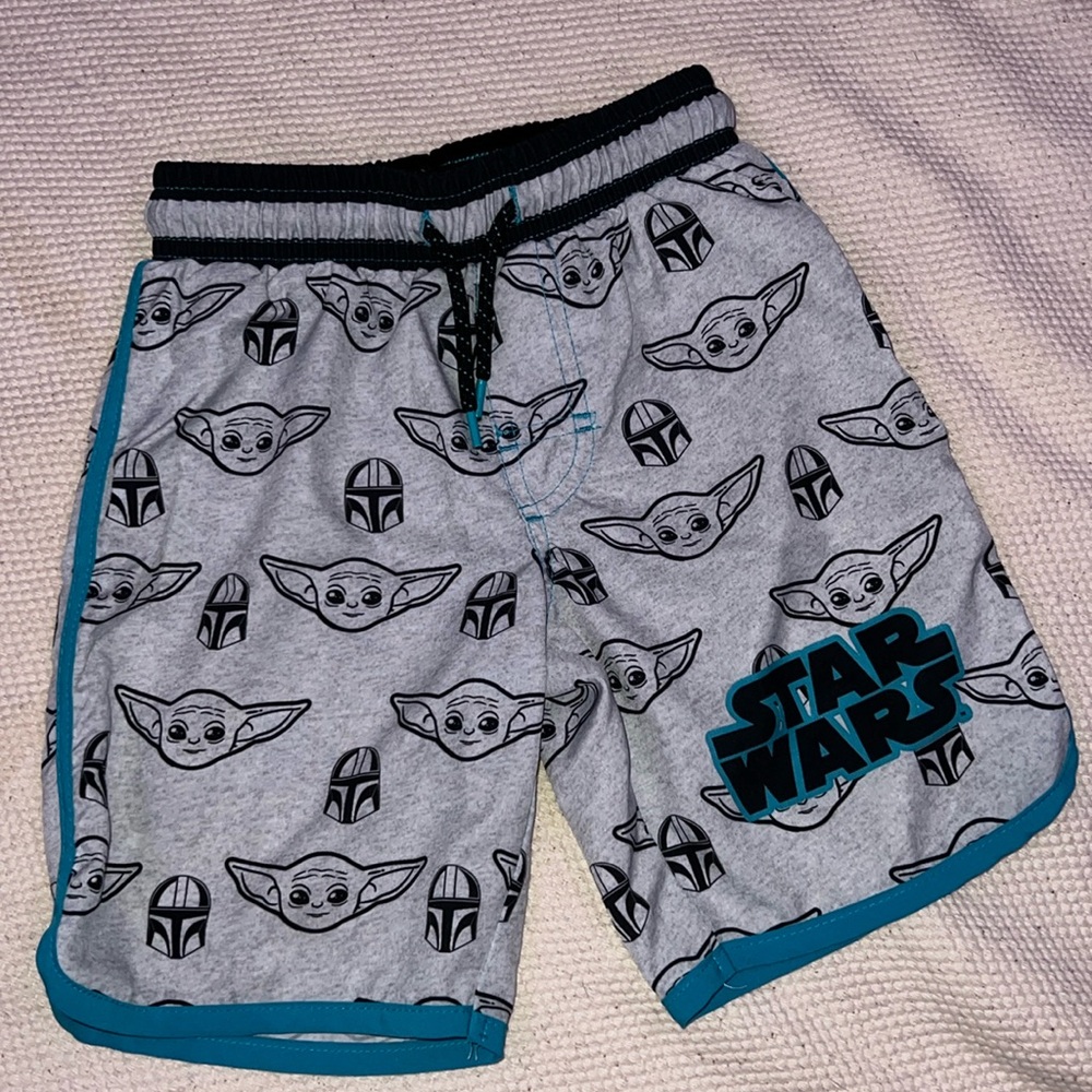 Star Wars swim trunks